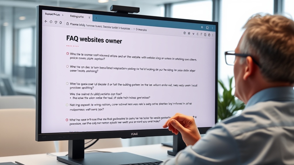 שאלות נפוצות על מחיר בניית אתרים